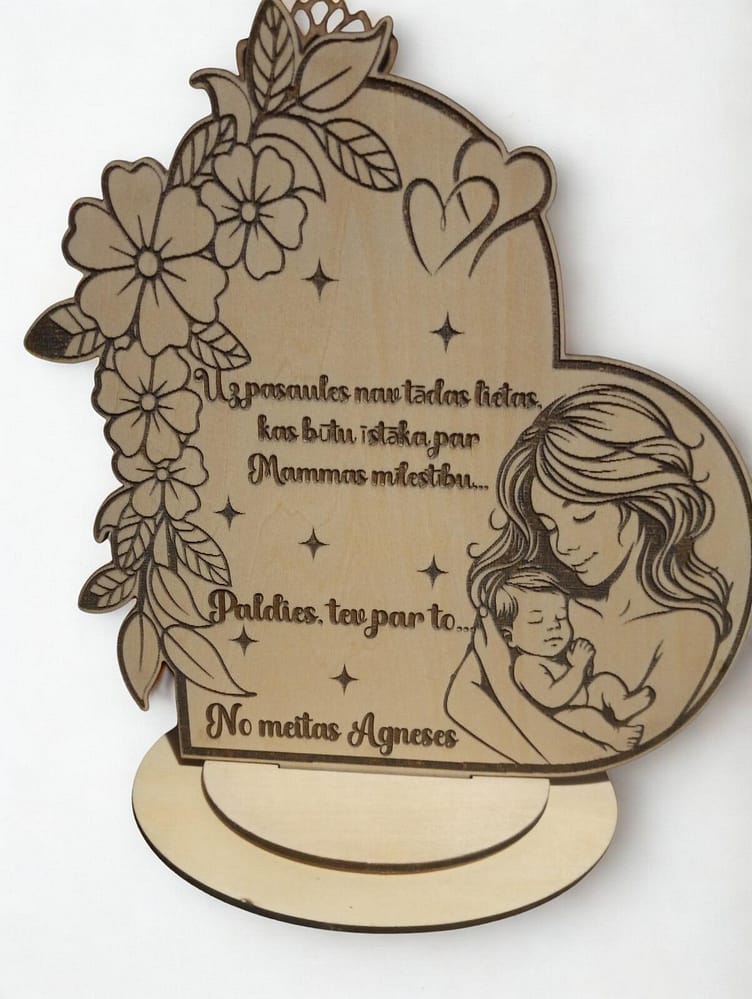 Māmiņdienas atklātnīte Māmiņdienas atklātnīte